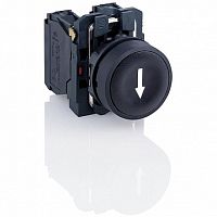 Кнопка Harmony 22 мм² IP66, Черный | код. XB5AA3351 | Schneider Electric